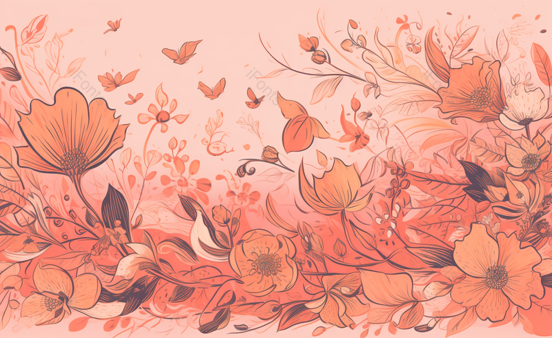 请柬花束浪漫背景,插画/手绘图,插画/手绘图库,插画/手绘图下载,插画/手绘